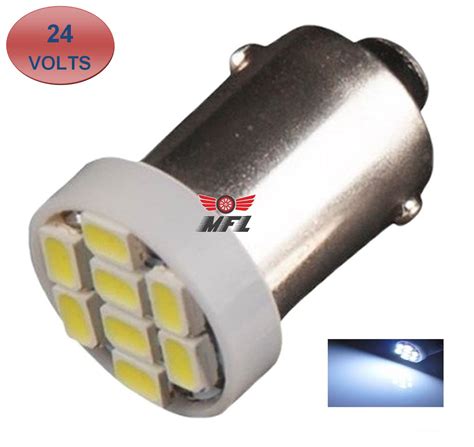 LAMPADA BA9S 8 LED T4W 69 BRANCO 24V MFL ACESSORIOS LTDA