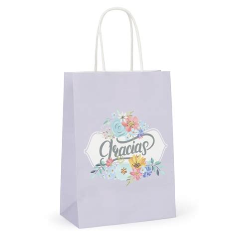 Bolsa Kraft Mujer Color Grande