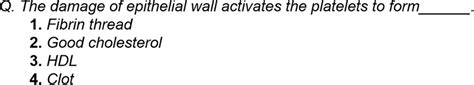 Example Of Multiple Choice Question Amin Et Al 2015b Download