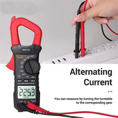 Aneng St Digital Multimeter Clamp Meter Counts True Rms Dc