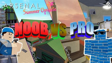 Robloxarsenal Noob Vs Pro Youtube