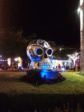 Day of the Dead in Plaza Machado in Mazatlán, Sinaloa, Mexico