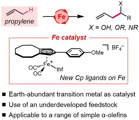 通过配体设计实现的铁催化的丙烯烯丙基c―h键官能团化 X Mol资讯