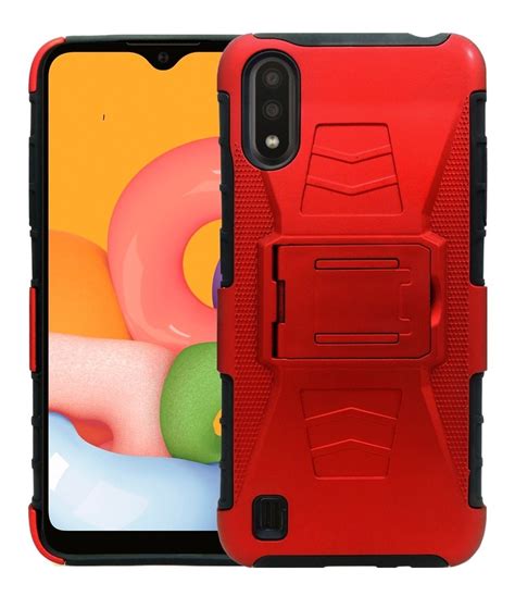 Funda Uso Rudo 3 En 1 Colores Samsung A01 Sm A105 Mercado Libre