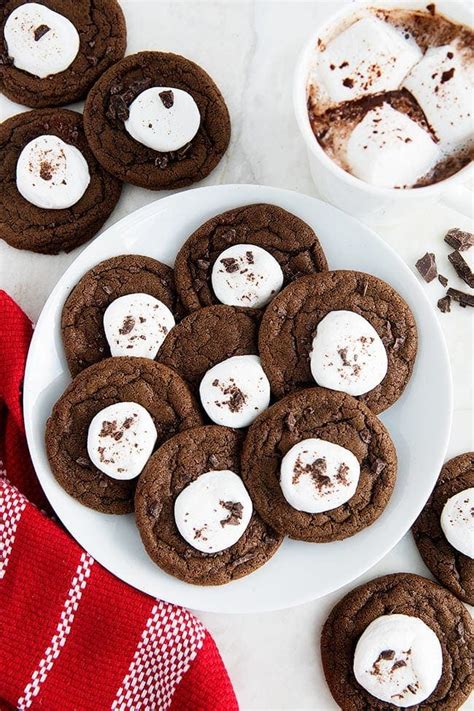 Hot Cocoa Cookies Two Peas Their Pod