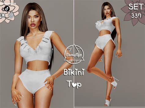 The Sims Resource SET Bikini Top