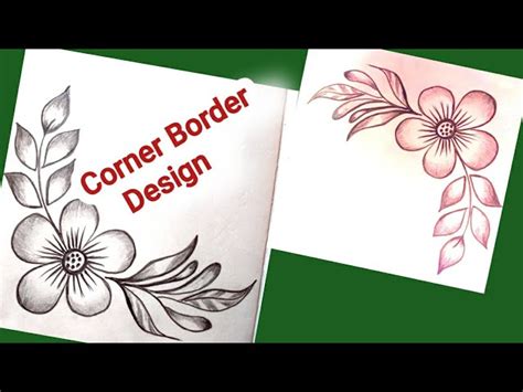 How To Draw A Corner Flower - Infoupdate.org