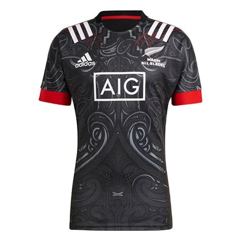 Adidas Maori All Black Jersey - Rugby City