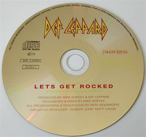 Def Leppard Let S Get Rocked 1992 Cd Discogs