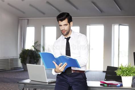 Casual Sales Assistant Portrait Stock Photo Image Of Director