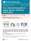 Covid Rapid Lateral Flow Test Kit Instructions Getein Biotech Gov Uk