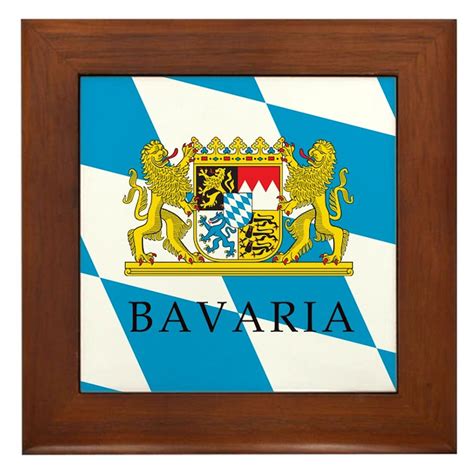 Bavaria Coat Of Arms Framed Tile by oneworldgear