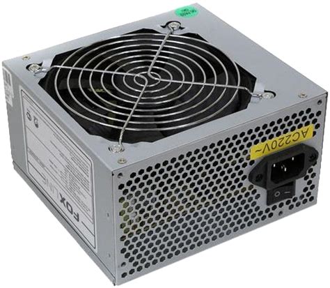Блок питания Foxline ATX [FL-400S]. Цена 636 ₽. Доставка по России