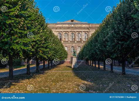 Main Building of the University of Strasbourg, France Stock Photo ...