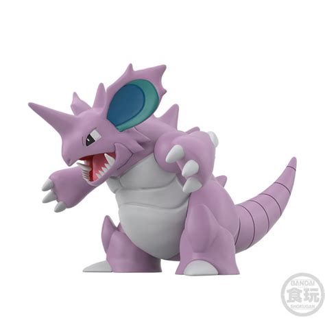 Pokemon Scale World Nidoran Male And Nidorino And Nidoking Premium Bandai