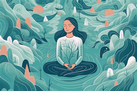 Premium Ai Image Conceptual Illustrations Representing Mindfulness