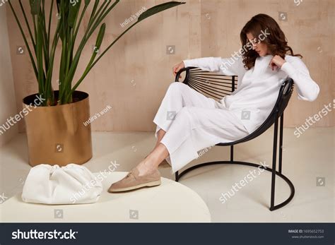 Beautiful Sexy Brunette Woman Face Cosmetic Stock Photo Shutterstock