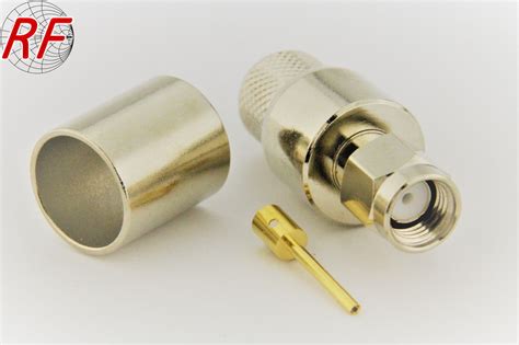 Rp Sma M Plug Crimp For Lmr Rfshop Australia