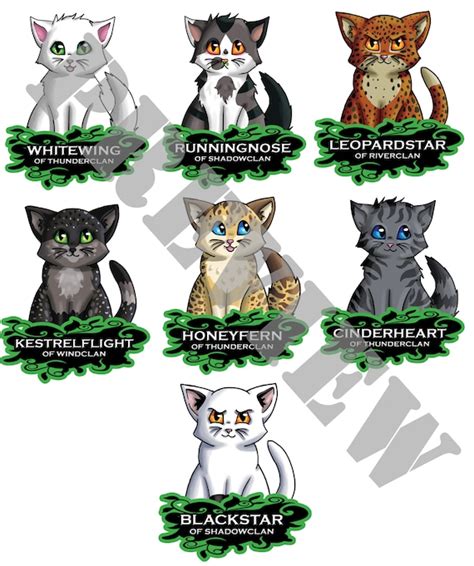 Warrior Cats Lionblaze And Cinderheart Kits