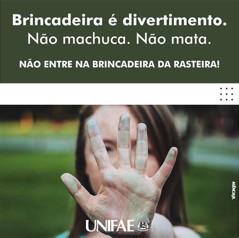 DESAFIO DA RASTEIRA POR QUE ACONTECE COMO PREVENIR UNIFAE SÃO