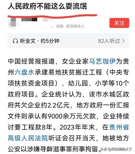 贵州女企业家讨薪2亿后续，意料之中的反转，你以为她是省油的灯 国内 云护新闻