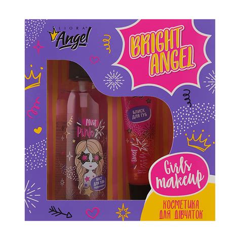 Косметический набор для девочек Liora Bright Angel (мист для тела, 100 ...