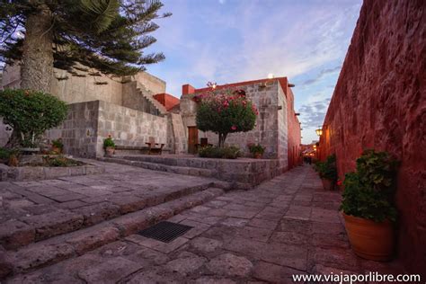 El monasterio de Santa Catalina en Arequipa Perú