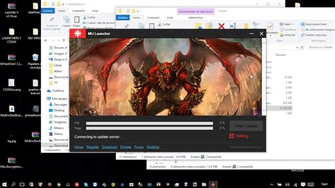 Launcher Zythe Semi Premium Autoupdate Mu Online Youtube