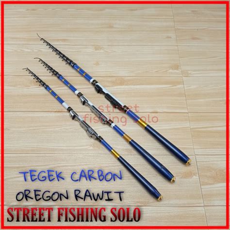 Joran TEGEK FIBER CARBON OREGON RAWIT 180 CM SET Shopee Philippines