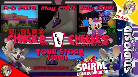 Roblox Chuck E Cheese S El Centro Ca Tour Store Youtube