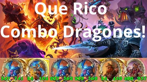 Que Rico Combo Dragones Hearthstone Campos De Batalla Battlegrounds En