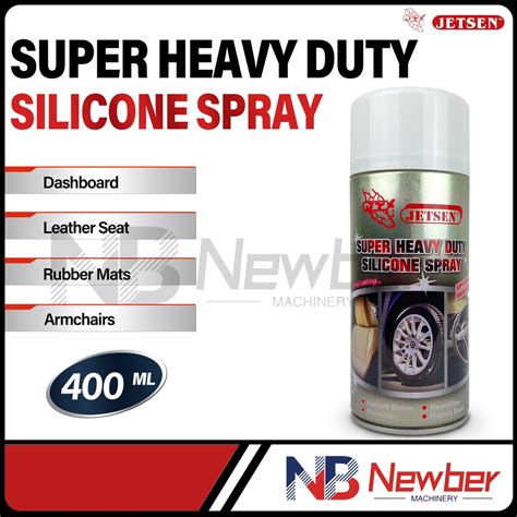 Newber JETSEN Silicone Spray Super Heavy Duty Silicone Spray 400ML