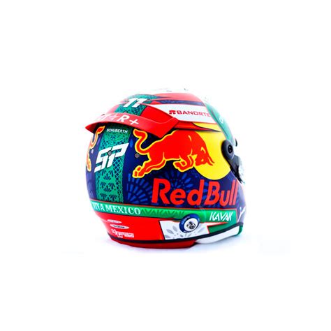 Sergio Checo P Rez Mini Helmet M Xico Gp F Escala Schuberth