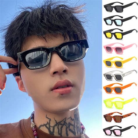 Jiuerba Vintage Style Small Frame Uv Sunglasses For Men And Women