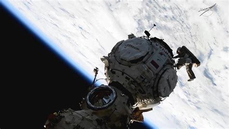 Cosmonauts Complete Spacewalk To Integrate Russian Prichal Module With