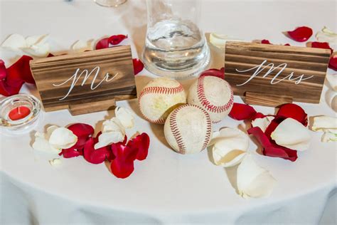 Baseball Themed Wedding Wedding Fanatic