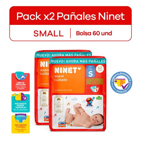 Pa Ales Ninet Suave Cuidado Talla S Pack Inkafarma