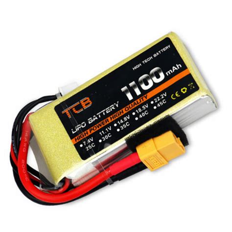 V S Mah C Lipo Upgrade Battery Xt Plug Burst C Rc Model