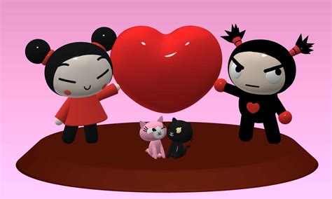 Pucca X Garu Funny Love Zbrushcentral