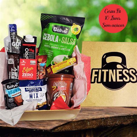 Presente Fitness Para Homem - Cesta Presente FIT - Sem açúcar - Maromba/Fitness/Academia - Amigo ...