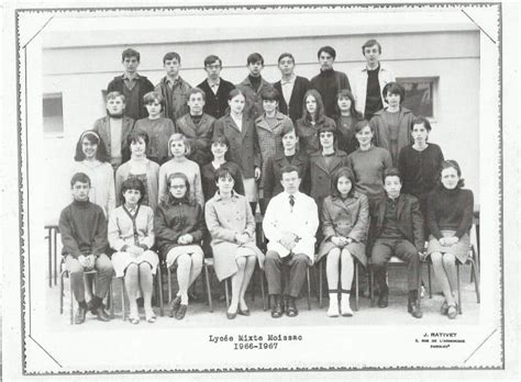 Photo De Classe Seconde 1966 1967 De 1967 Lycée Copains Davant