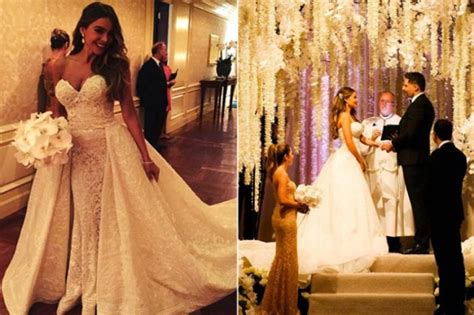 Sofia Vergara Gets Married – See Her Zuhair Murad Dress! - Wardrobe ...