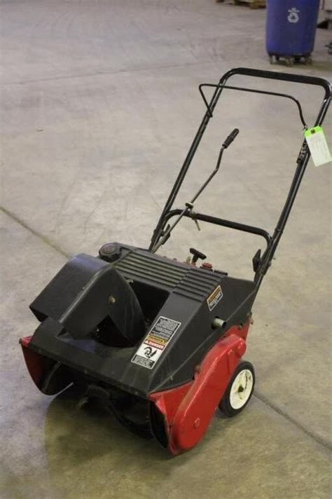 Mtd 31ae150 129 Single Stage Snowblower Live And Online Auctions On