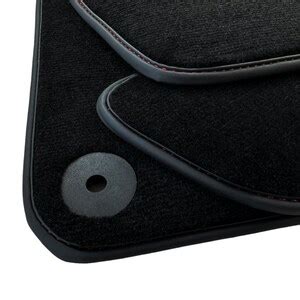 Black Custom Floor Mats For Porsche Models Cayman Boxster