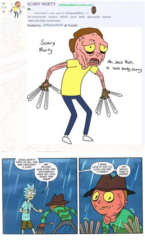 Scary Morty Rick And Morty Know Your Meme