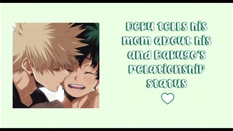 Mha Texting Stories Deku Tells His Mom About Him And Bakugo Bkdk