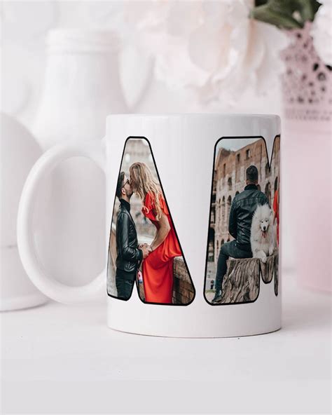 Taza Personalizada Collage Fotos Amor Pulpoint