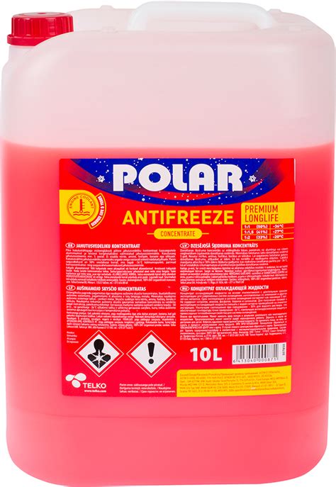 Антифриз POLAR Premium Longlife (концентрат) (10л): цена, описание, отзывы