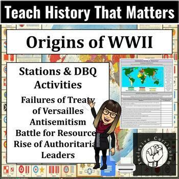 Origins Of Wwii Explained Stations Primary Source Dbq Activities Essay