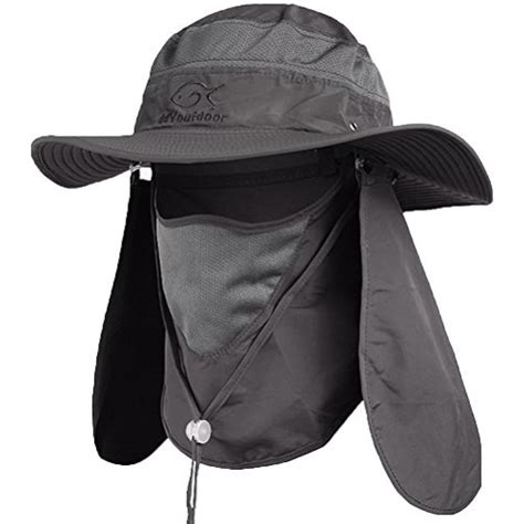 07-281 Sun Hats Fashion Summer Outdoor Protection Fishing Cap Neck Face ...